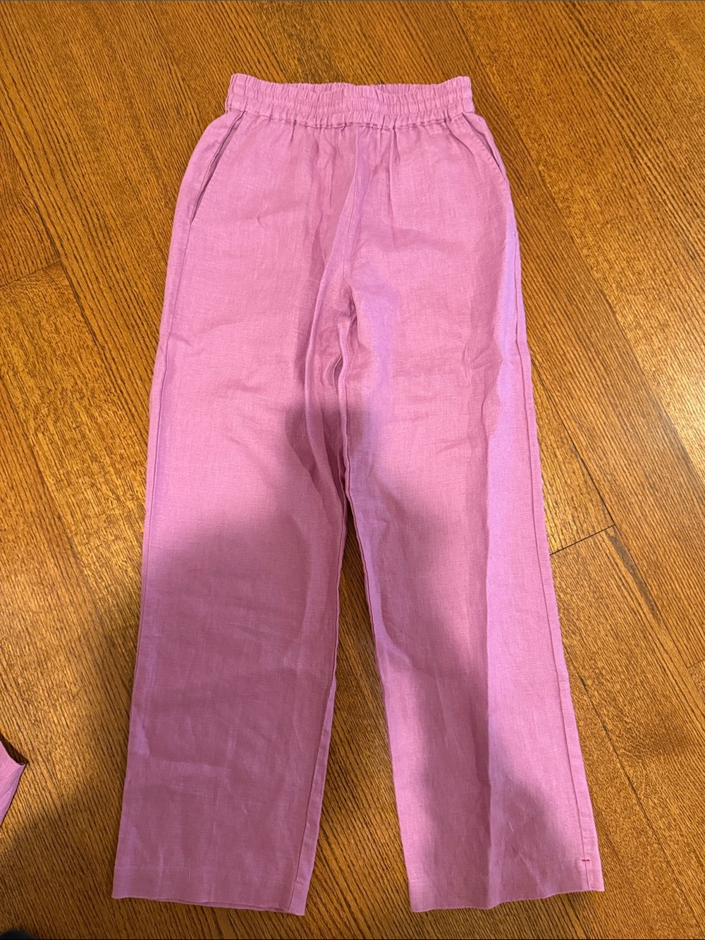 Xirena wide leg purple pant